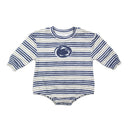 Penn State Infant Striped Onesie Romper