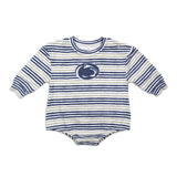 Penn State Infant Striped Onesie Romper