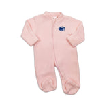 Penn State Infant Fleece Footed Romper