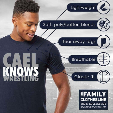 Cael Knows Wrestling T-shirt