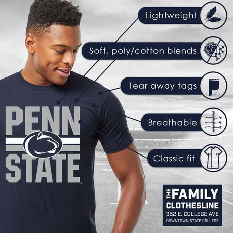 Penn State Nittany Lions Stripe T-Shirt