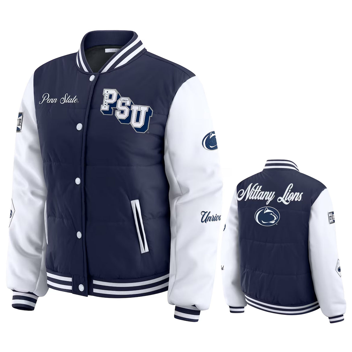 Penn State Women's Varsity Puffer Jacket