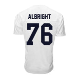 Penn State NIL Hunter Albright #76 Football Jersey