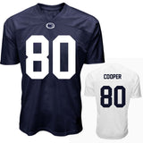 Penn State Youth NIL Alexander Cooper #80 Football Jersey