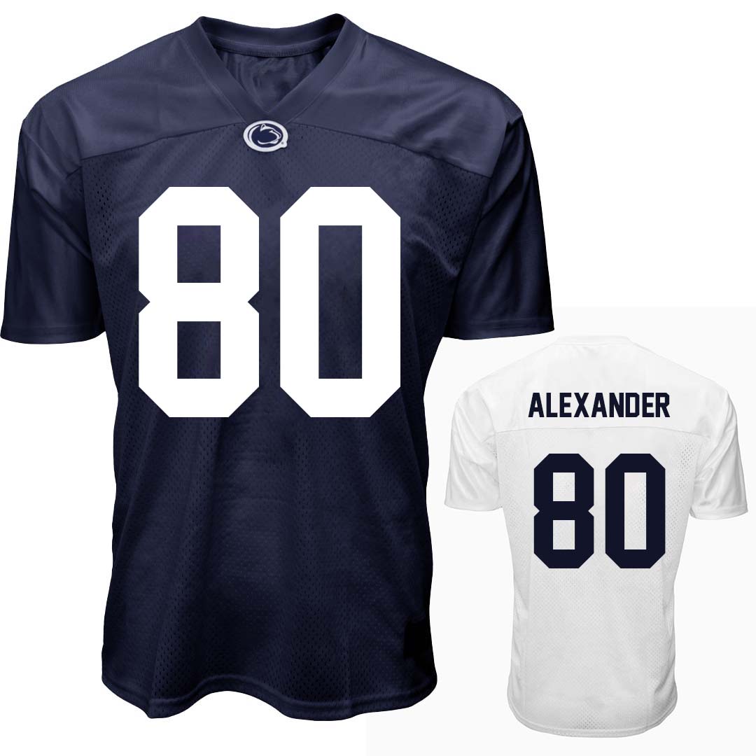 Penn State Youth NIL Cooper Alexander #80 Football Jersey