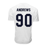 Penn State Youth NIL Liam Andrews #90 Football Jersey