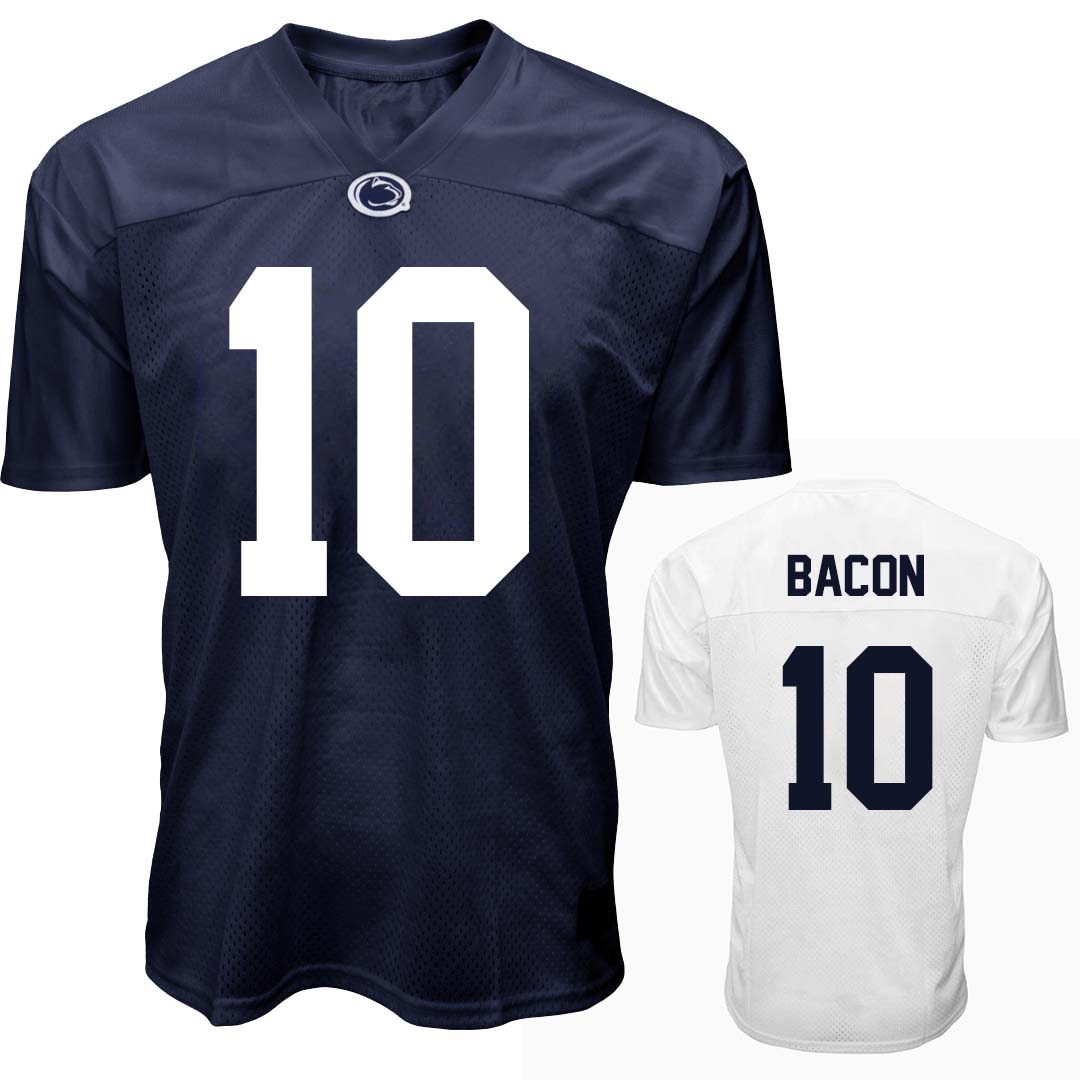Penn State NIL Caleb Bacon #10 Football Jersey