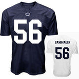 Penn State NIL Mason Bandhauer #56 Football Jersey
