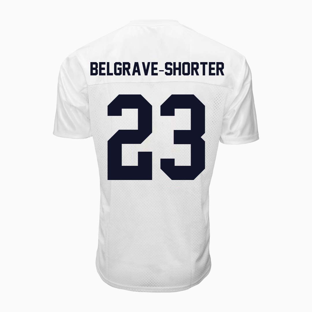 Penn State NIL AJ Belgrave-Shorter #23 Football Jersey