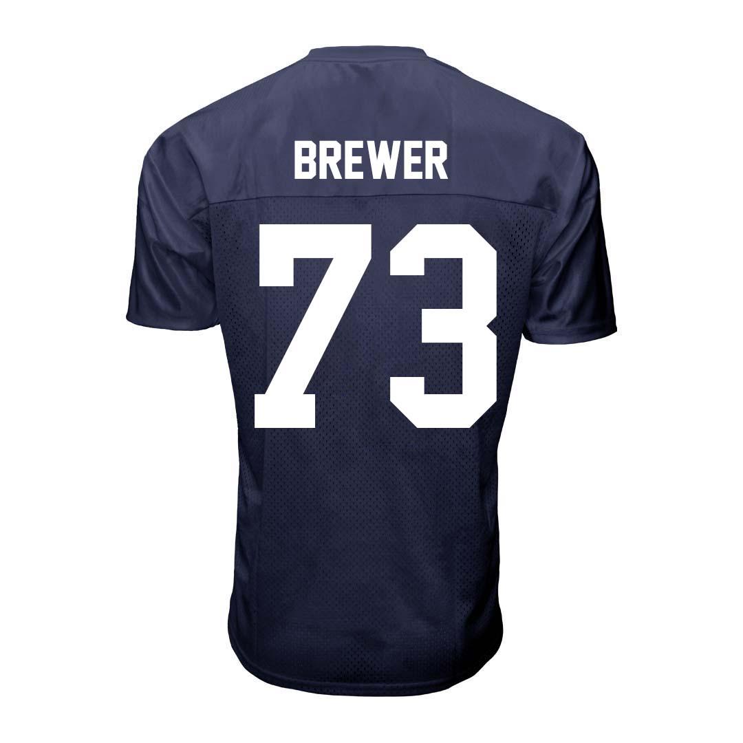 Penn State NIL Caleb Brewer #73 Football Jersey