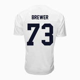 Penn State NIL Caleb Brewer #73 Football Jersey