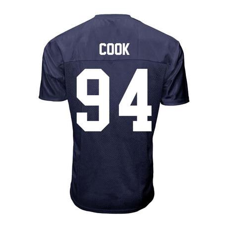 Penn State NIL De'Andre Cook #94 Football Jersey