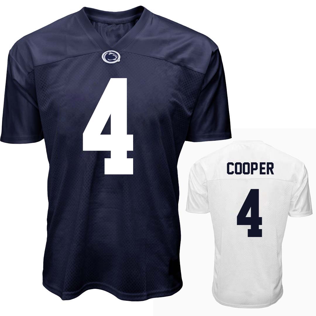 Penn State NIL Jeremiah Cooper #4 Football Jersey
