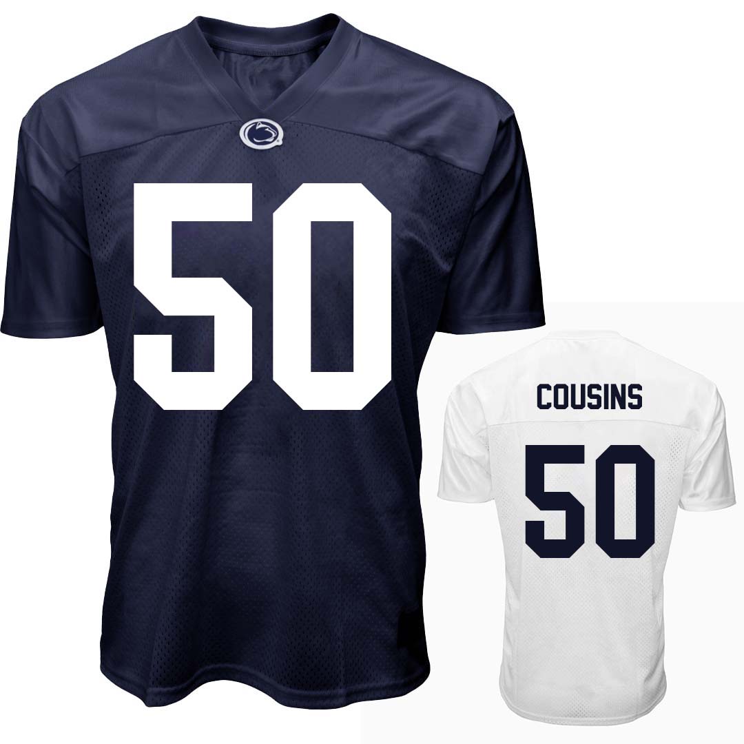 Penn State NIL Cooper Cousins #50 Football Jersey