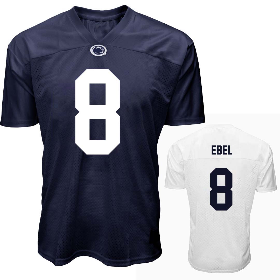 Penn State NIL Kooper Ebel #8 Football Jersey