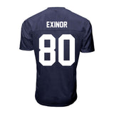 Penn State NIL Jefferson Exinor #80 Football Jersey