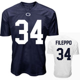 Penn State NIL Chris Fileppo #34 Football Jersey