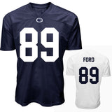 Penn State NIL Jackson Ford #89 Football Jersey