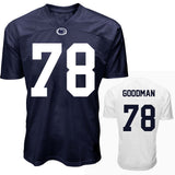 Penn State Youth NIL Malachi Goodman #78 Football Jersey
