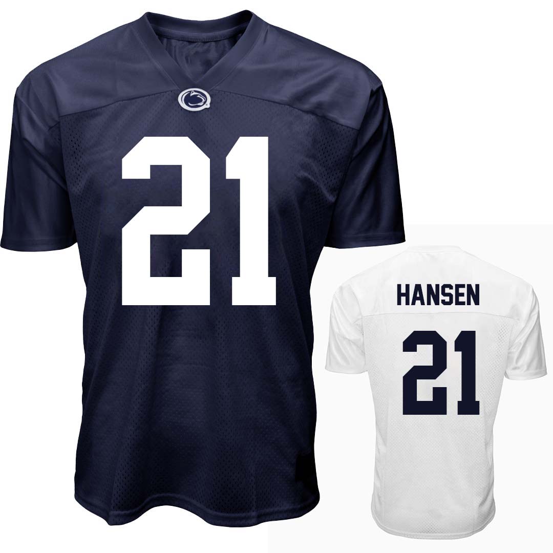 Penn State Youth NIL Carson Hansen #21 Football Jersey