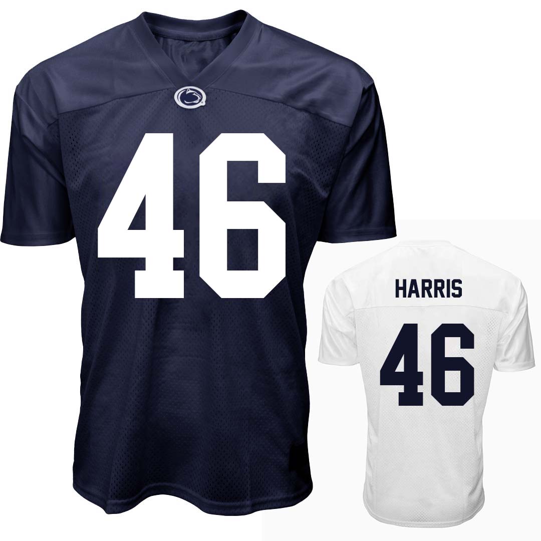 Penn State NIL Cortez Harris #46 Football Jersey