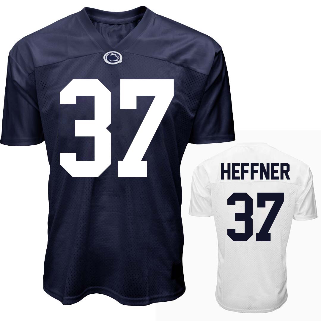 Penn State Youth NIL Max Heffner #37 Football Jersey