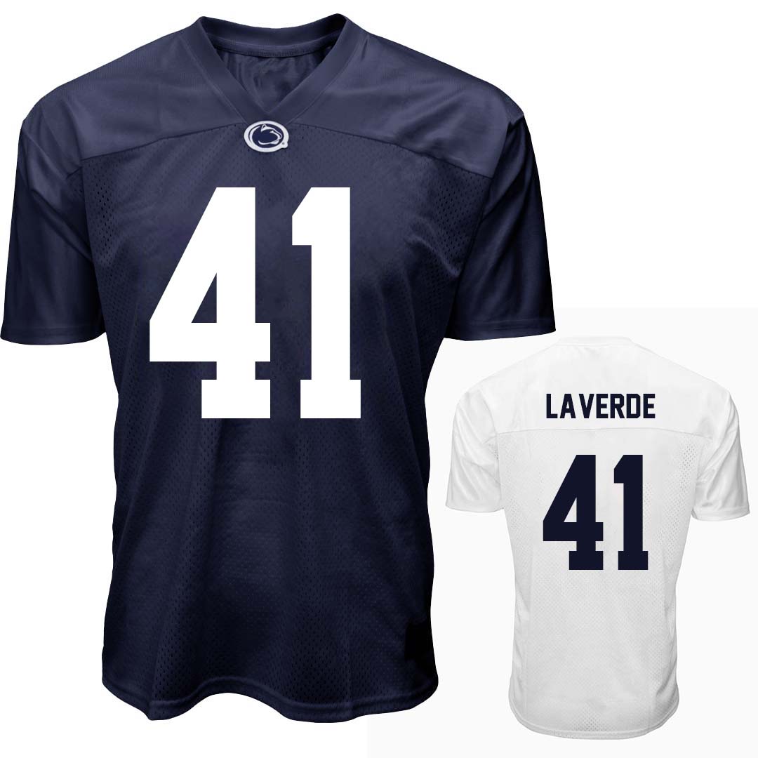 Penn State NIL Jacob LaVerde #41 Football Jersey