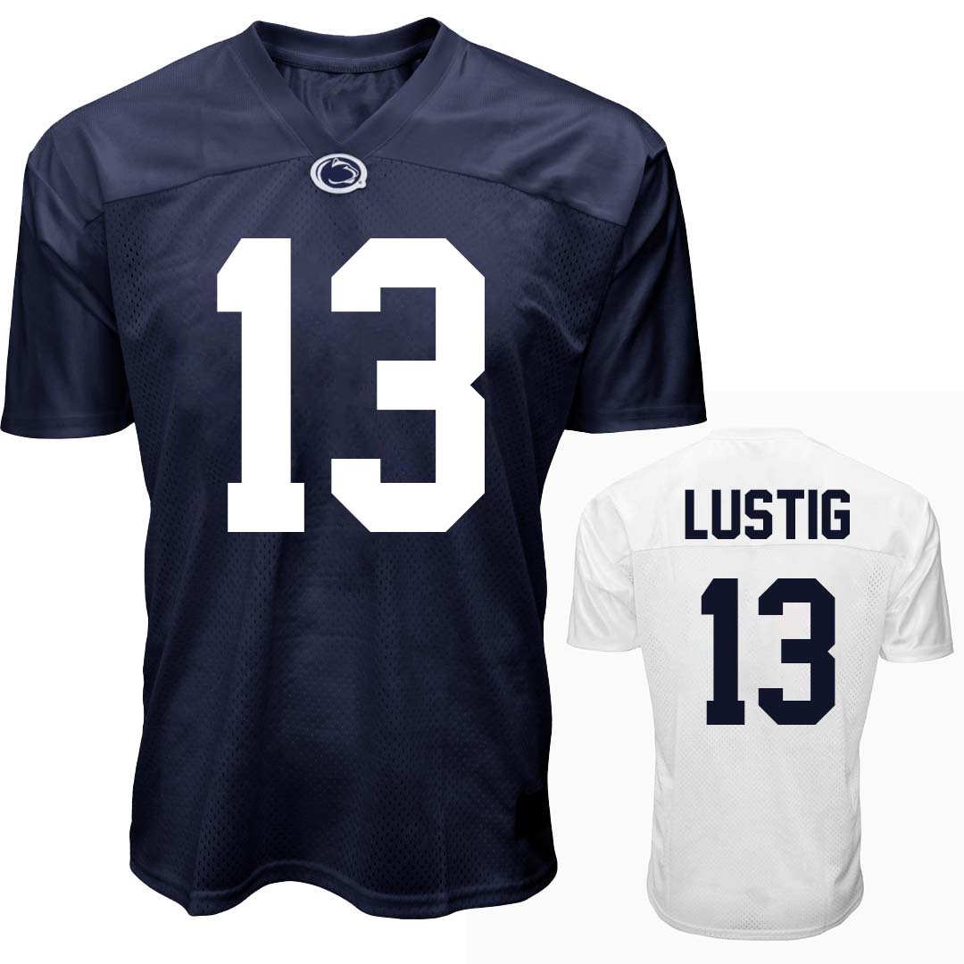Penn State NIL Hank Lustig #13 Football Jersey