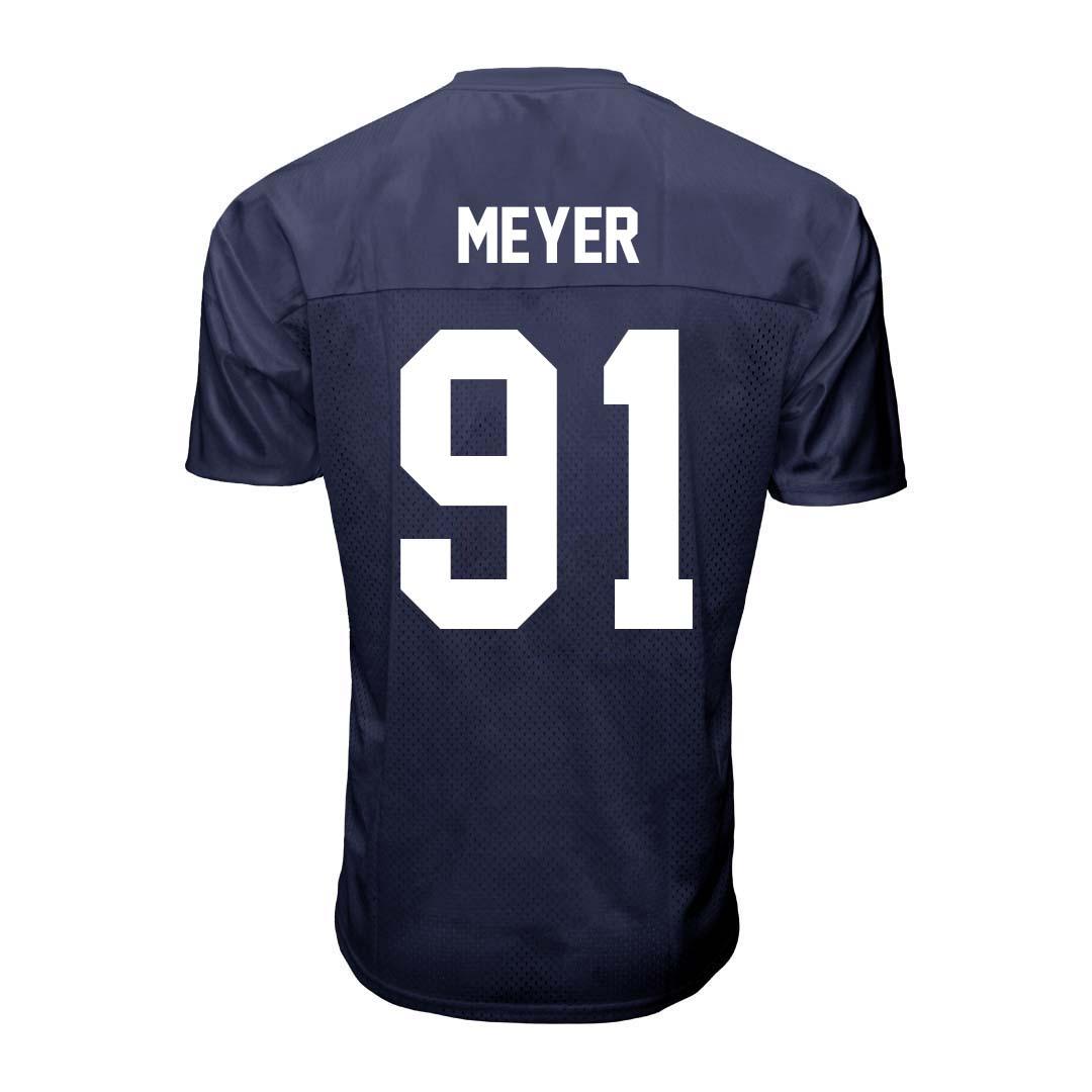 Penn State Youth NIL Chase Meyer #91 Football Jersey