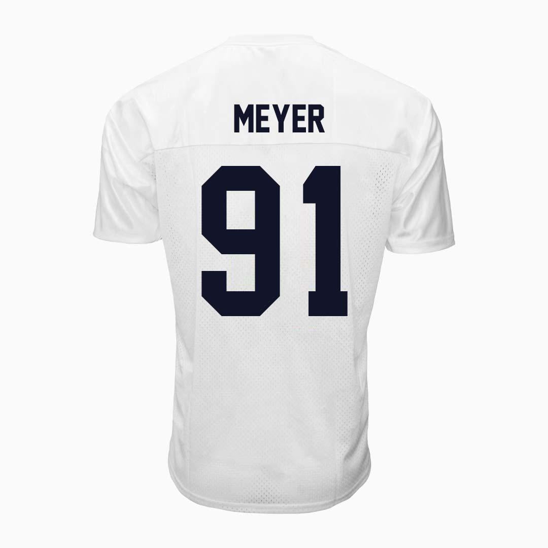 Penn State Youth NIL Chase Meyer #91 Football Jersey