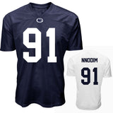 Penn State NIL Armstrong Nnodim #91 Football Jersey