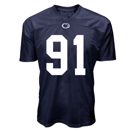 Penn State Youth NIL Armstrong Nnodim #91 Football Jersey