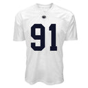 Penn State Youth NIL Armstrong Nnodim #91 Football Jersey