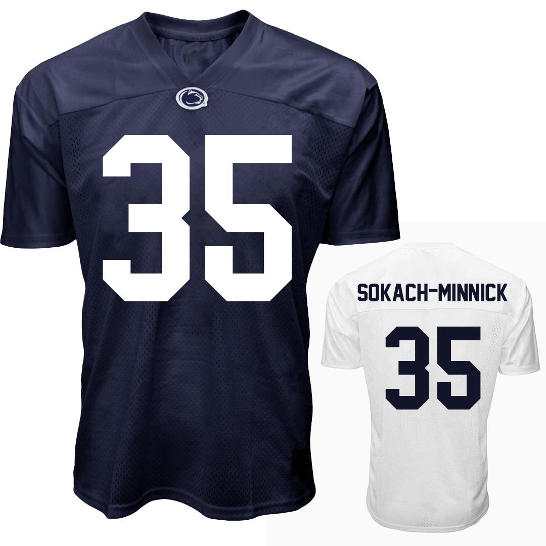 Penn State NIL Blaise Sokach-Minnick #35 Football Jersey
