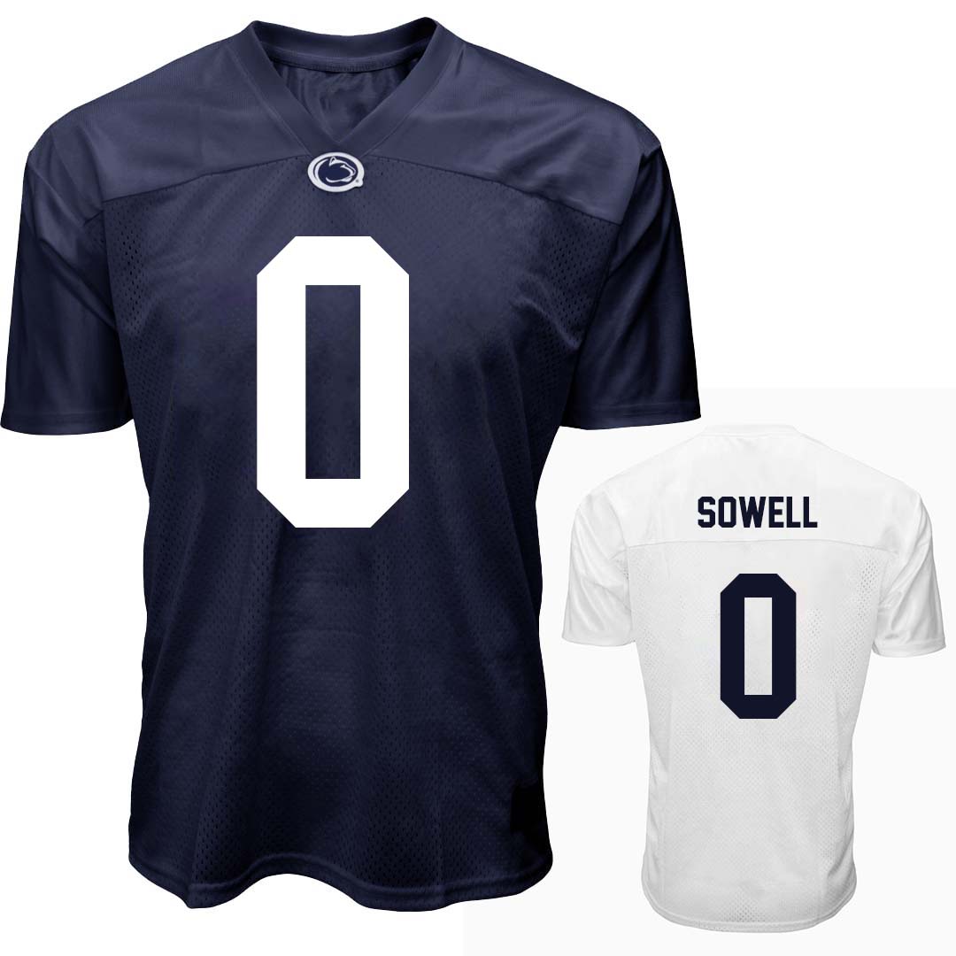 Penn State NIL Chase Sowell #0 Football Jersey