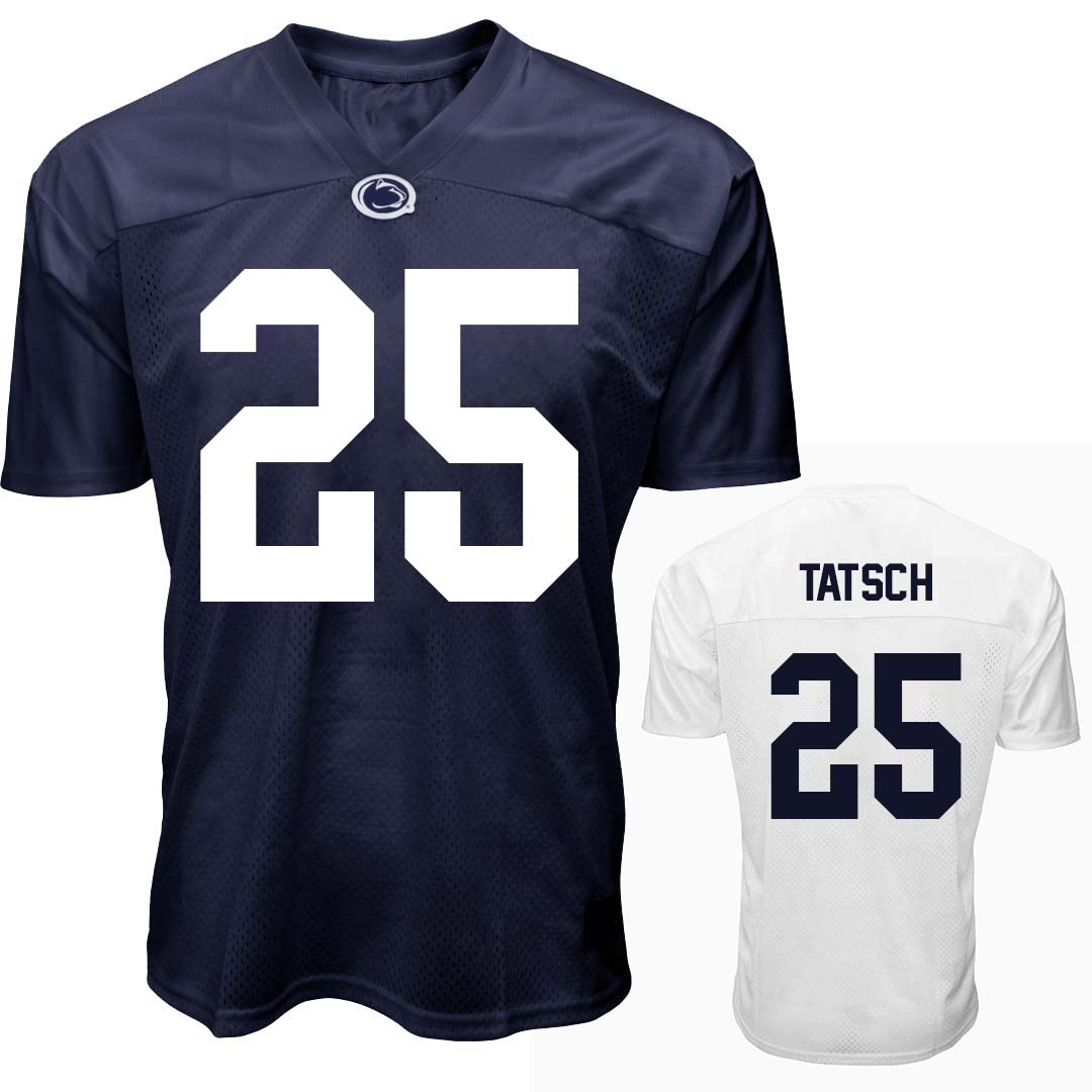 Penn State Youth NIL Alex Tatsch #25 Football Jersey