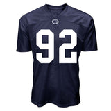Penn State NIL Siale Taupaki #92 Football Jersey