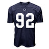 Penn State Youth NIL Siale Taupaki #92 Football Jersey