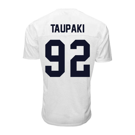 Penn State NIL Siale Taupaki #92 Football Jersey