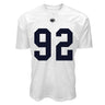 Penn State NIL Siale Taupaki #92 Football Jersey