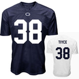 Penn State Youth NIL Nathan Tiyce #38 Football Jersey
