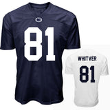 Penn State Youth NIL Ben Whitver #81 Football Jersey