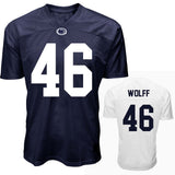 Penn State Youth NIL Evan Wolff #46 Football Jersey