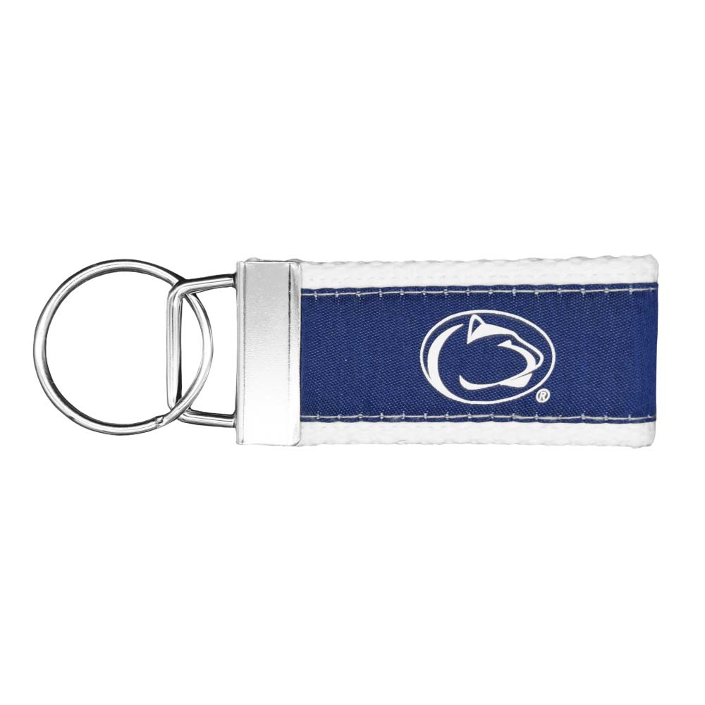 Penn State Woven Keychain
