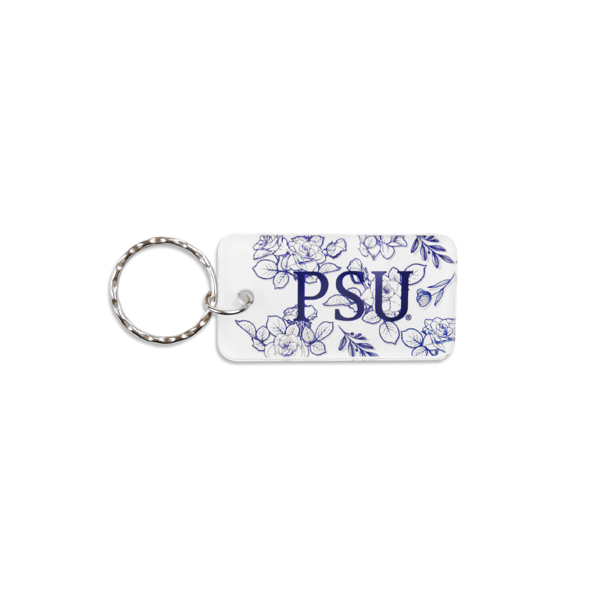 Penn State Floral Keytag