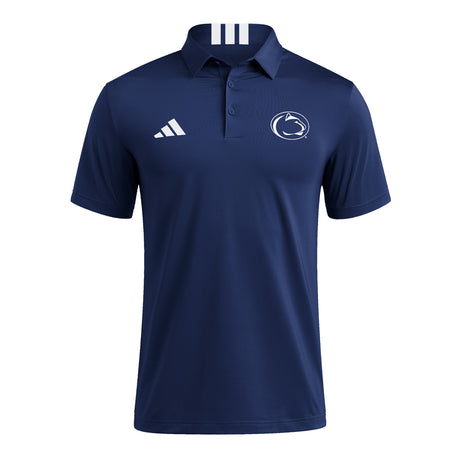 Penn State adidas 3-Stripe Logo Polo Dress Shirt
