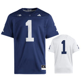 Penn State adidas Premiere #1 Replica Twill Football Jersey