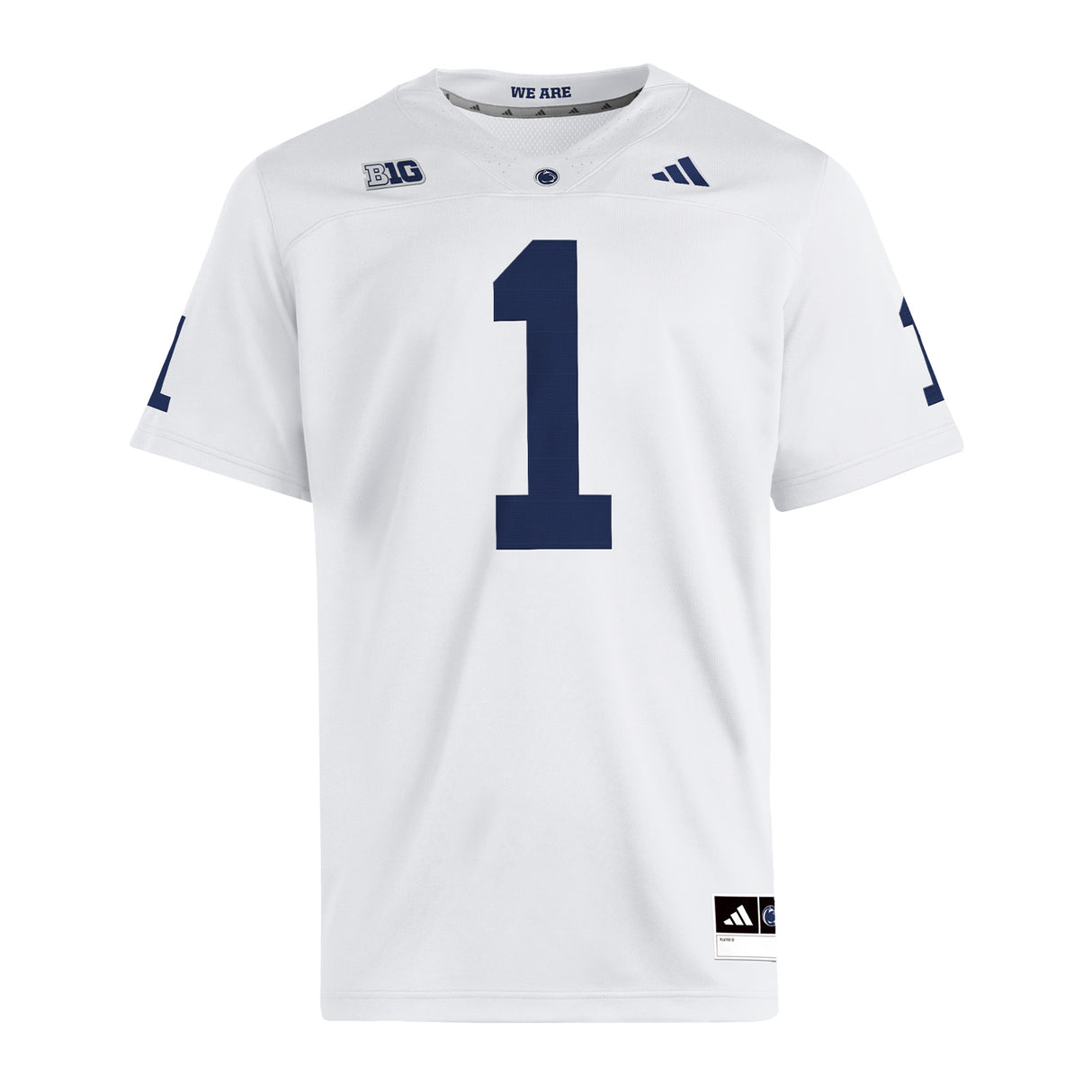 Penn State adidas Premiere #1 Replica Twill Football Jersey