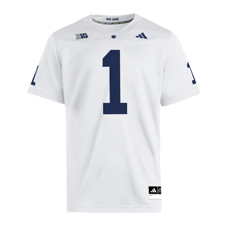 Penn State adidas Premiere #1 Replica Twill Football Jersey