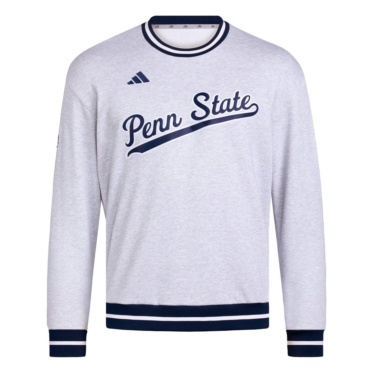 Penn State Adidas Rib Crewneck